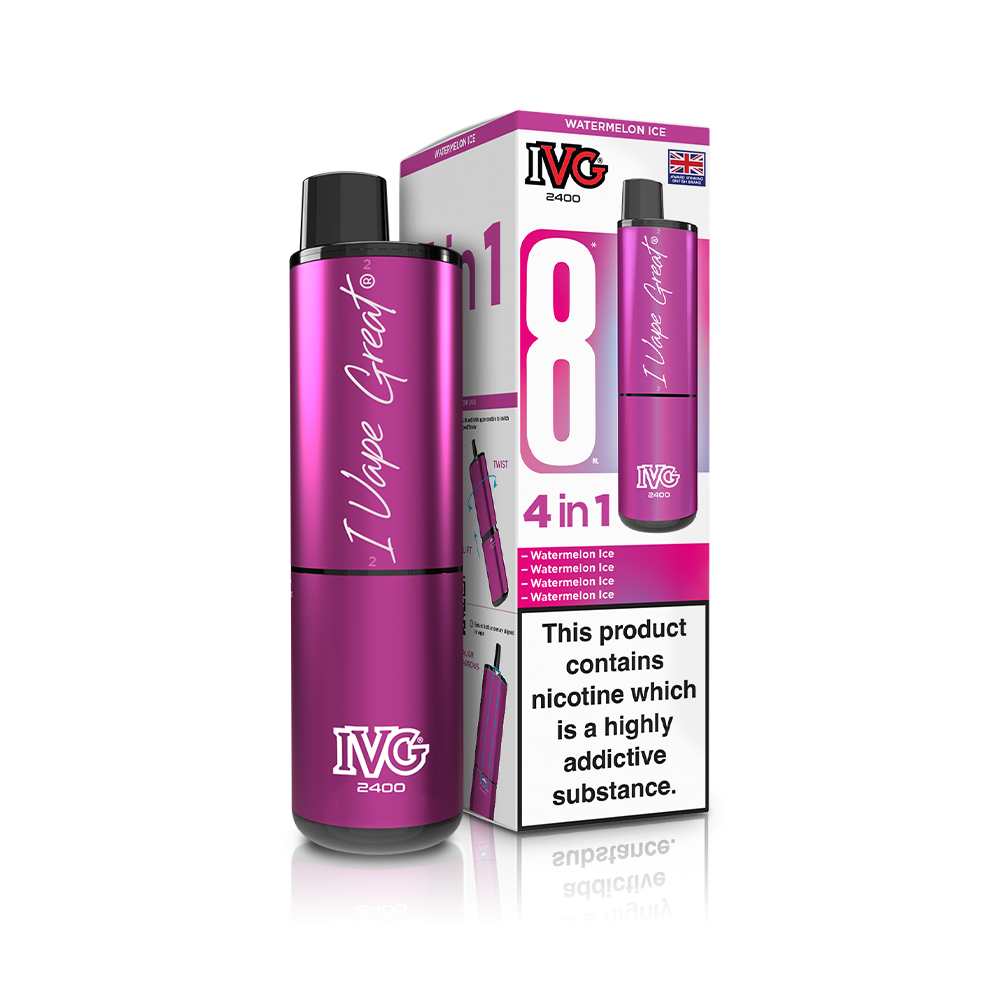 IVG 2400 4 In 1 Starter Kit Watermelon Ice