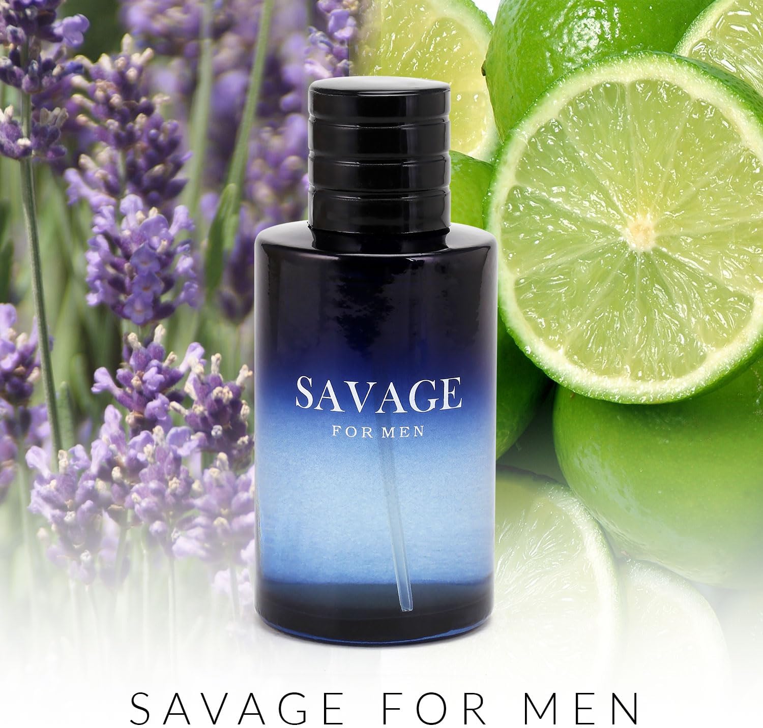 Savage for Men Eau De Parfum – 100ml | Fresh Spicy Scent Fragrance Spray with Calabrian Bergamot Paired with Spicy Pepper