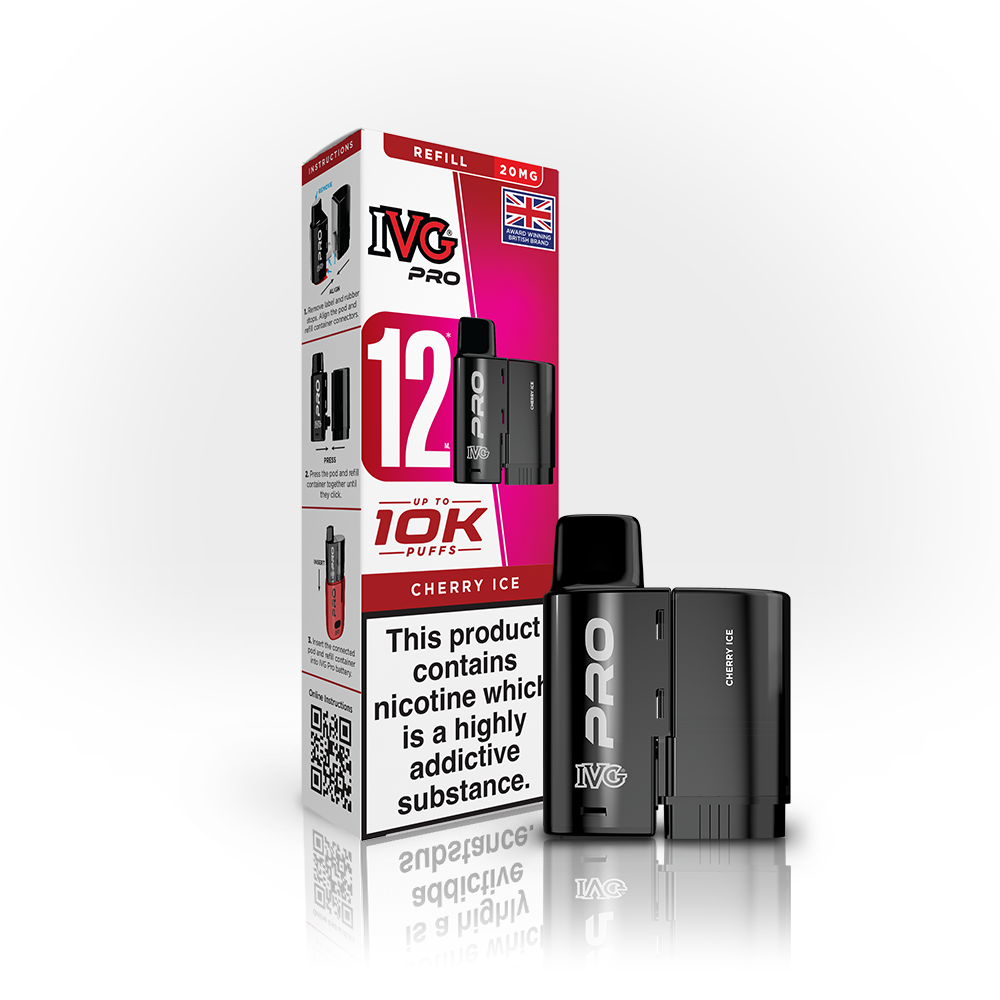 IVG PRO 12 Cherry Ice Refill Pod
