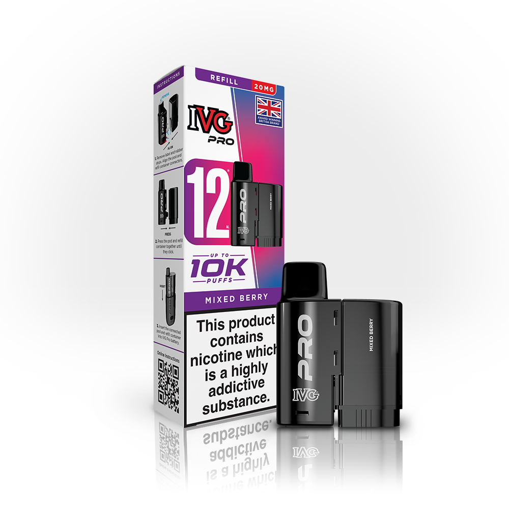 IVG PRO 12 Mixed Berry Refill Pod