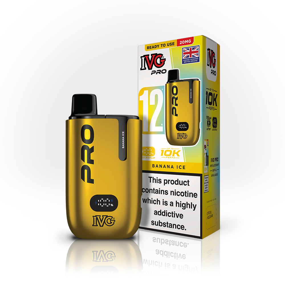 IVG PRO 12 Banana Ice Starter Kit