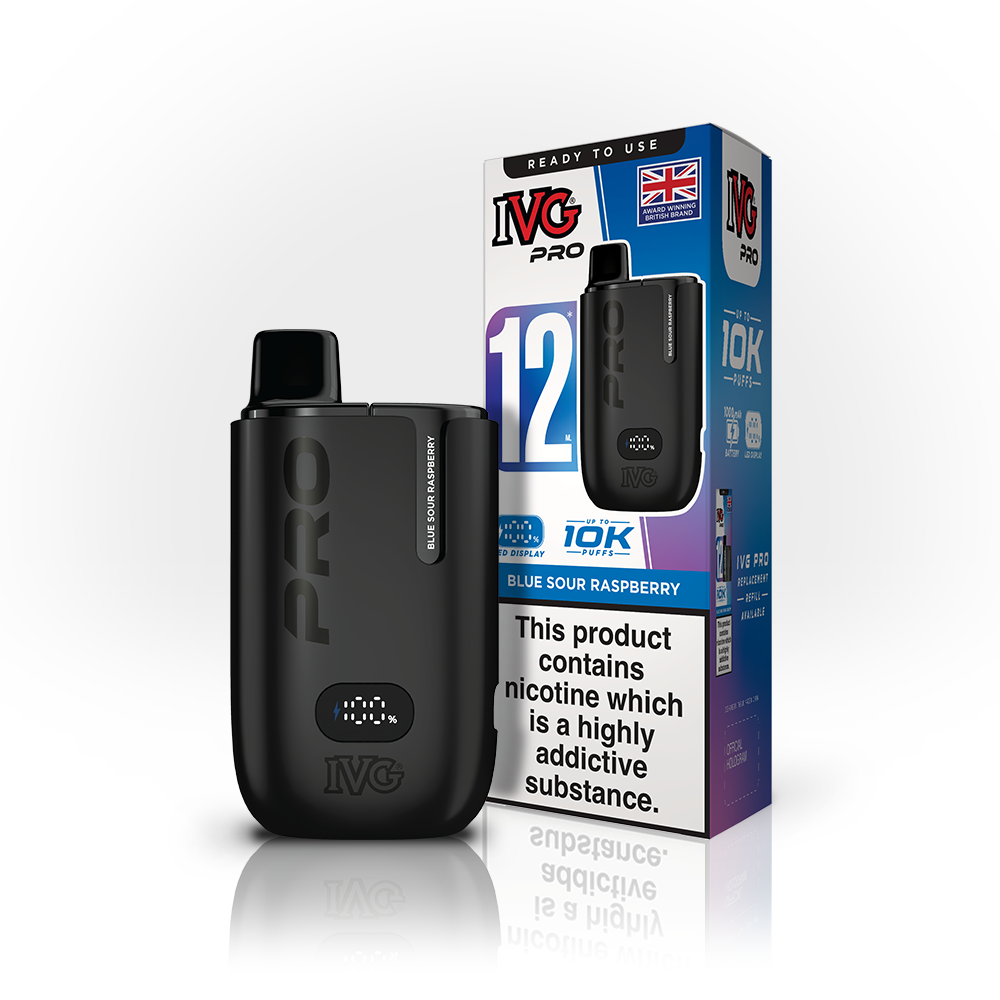 IVG PRO 12 Blue Sour Raspberry Starter Kit