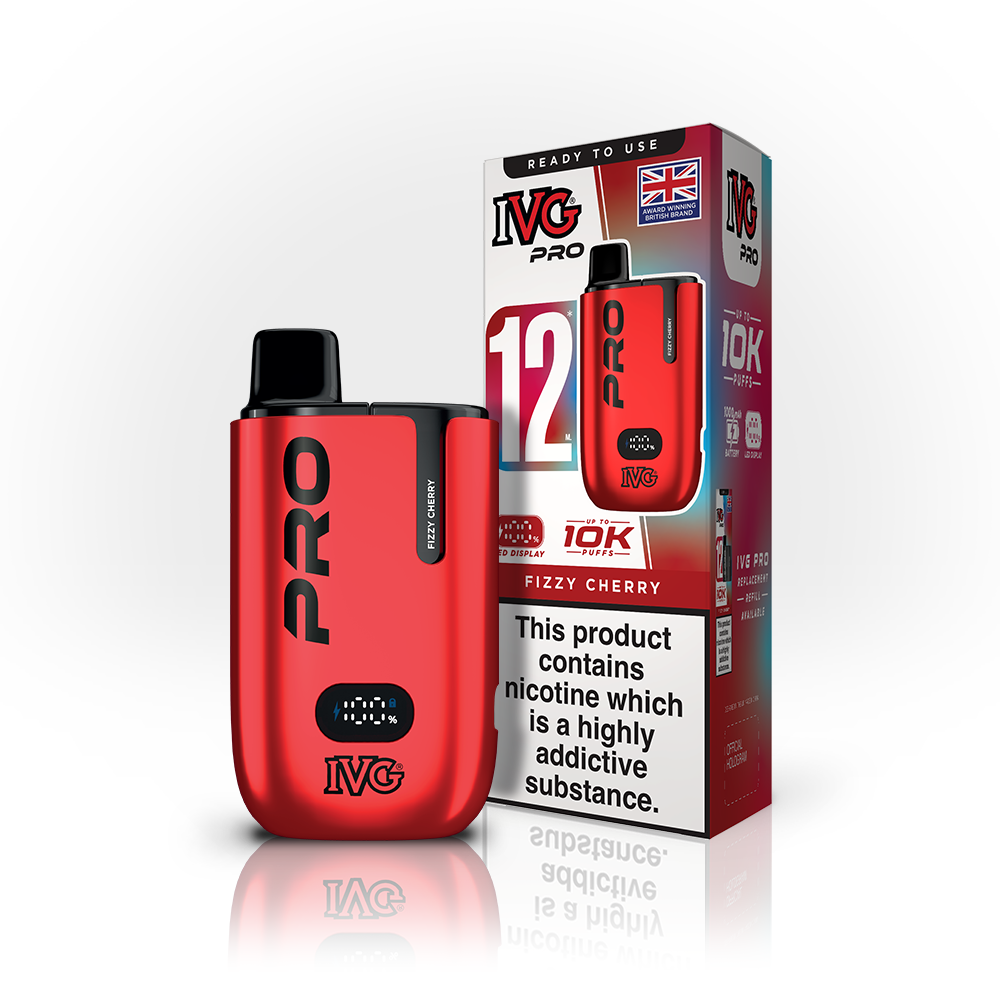 IVG PRO 12 Fizzy Cherry Starter Kit