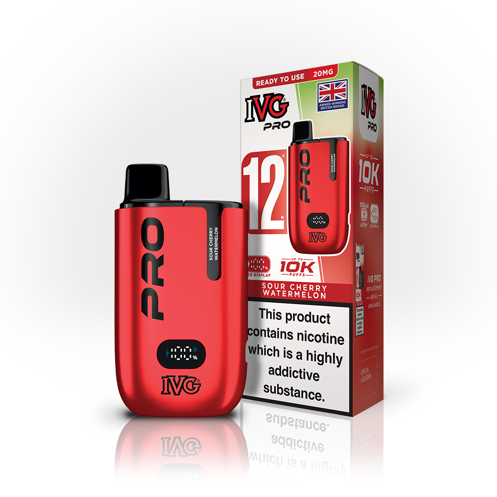 IVG PRO 12 Sour Cherry Watermelon Starter Kit